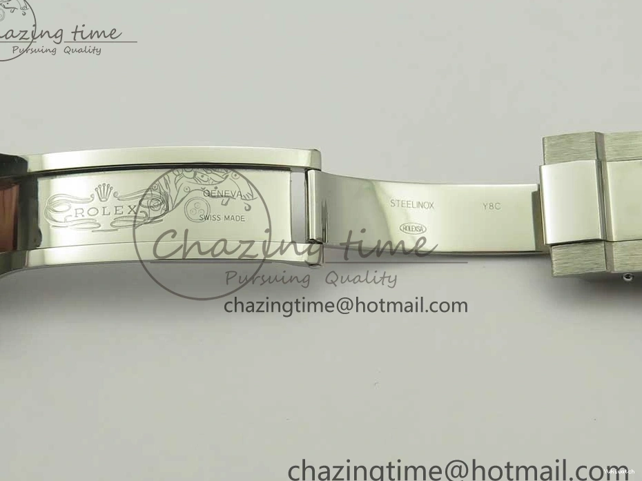 ARF on 1:1 Bracelet Best SH3135 116622 Edition Blue Dial SS Yacht-Master 0115